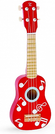 Музыкальная игрушка Гавайская гитара, цвет – красный 